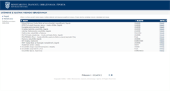 Desktop Screenshot of pregledi.mzos.hr